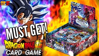 MUST BUY! Realm of the Gods Booster Box Dragon Ball Super Card Game