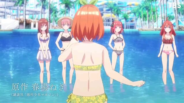 where to watch quintessential quintuplets pool scene｜TikTok Search