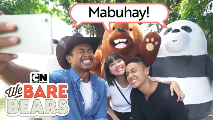 We Bare Bears | Loose in Manila! 🇵🇭| Feat. Rei Germar, Bogart The Explorer, Migy Romulo