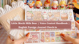【Life】Little Mochi & Milk Bear | ASMR Journaling