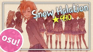 [osu!] ★4.40 Snow Halation (HONOKA Mix) - Kausaka Honoka (CV: Nitta Emi) [Replay]