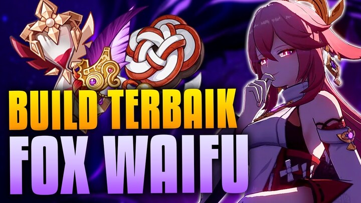 YAE MIKO GILA BAGUS! Full C0 Yae Miko Guide (F2P Artifact, Weapon, Team) | Genshin Impact Indonesia