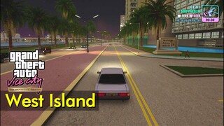 West Island Night Drive | GTA: Vice City - Definitive Edition