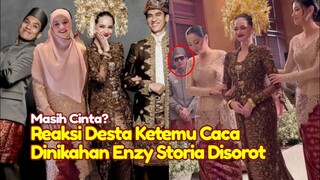 KAGET! Reaksi Desta Ketemu Natasha Rizky Dinikahan Enzy Disorot, Masih Cinta ?