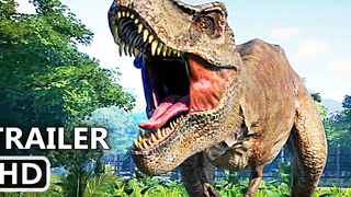 JURASSIC WORLD EVOLUTION Official Trailer (2018) วิดีโอเกมไดโนเสาร์ HD