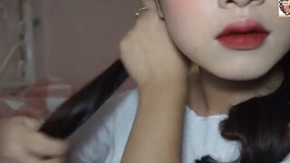làm tóc xoăn sóng cực đơn giản #beauty