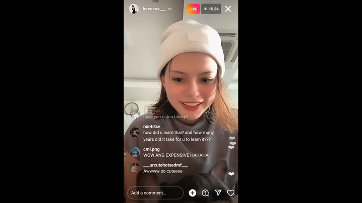 (FREEN and BECKY) BECKY  Instagram LIve Dec.28.2022 giving hints on Ep. 7 GAp the series