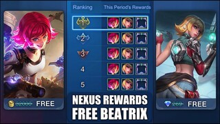 FREE BEATRIX HERO AND SKIN IF YOU PLAY NEXUS