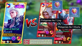 How To Play Alucard in Solo Ranked? Vs Top Supreme Ling & Khufra High Points!!! 😱 (Intense Match! 🔥)