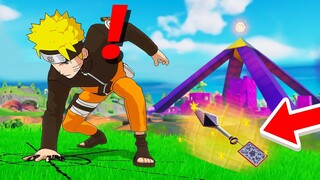 Le BOSS NARUTO est ARRIVÉ sur la MAP de FORTNITE ! Fortnite Saison 8