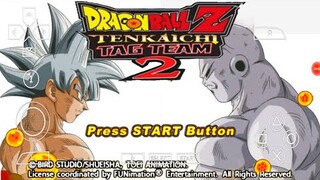 NEW DBZ Tenkaichi Tag Team 2 PPSSPP ISO DBZ TTT MOD With Permanent Menu!