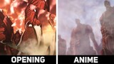 Opening VS Anime - Attack On Titan Season 4 Part 2