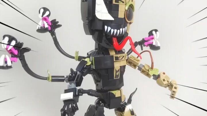 Complete! Lego Venom Groot