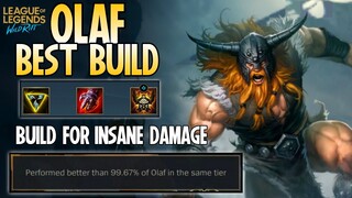 Olaf Wild Rift Best Build | Jungler Olaf Gameplay | Olaf Item Build and Runes Guide - LOL Wild Rift