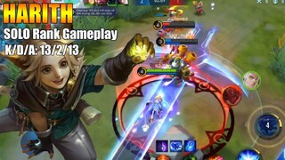 Harith Solo Rank Gameplay | Road to top1 global Squad Season15