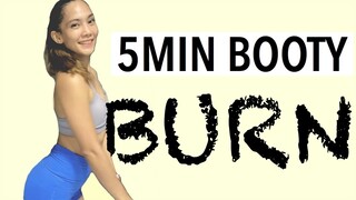 5 MIN FUN EASY BOOTY EXERCISE | NO EQUIPMENT NEEDED | HOME WORKOUT