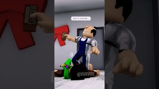 HOMELESS VUXVUX GOT CAUGHT STEALING ON ROBLOX! #shorts