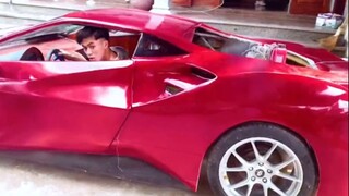 Supercar profil rendah