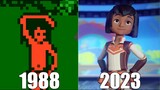Evolution of The Jungle Book Games [1988-2023]
