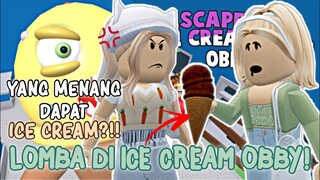 YANG MENANG DAPAT ICE CREAM?!😱🍦 LOMBA DI OBBY ICE CREAM SAMA MARSYA! 😲 | ROBLOX INDONESIA 🇮🇩 |