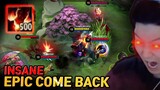 Troll Aldous got 500 stacks and a crazy comeback with AFK | Only solo Rank.11 Mobile Legends