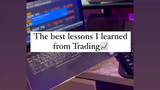 The best lessons I learned from Trading|Forex, Crypto and Stocks Market Trading Chart