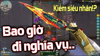 Bao giờ đi nghĩa vụ, Kiếm súng max tiến hóa..Zombie Truy kích VN