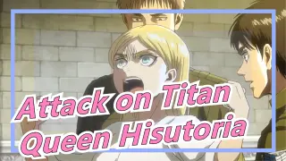 [Attack on Titan] Queen Hisutoria Kicks Levi! Win a Priceless Simle?