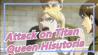 [Attack on Titan] Queen Hisutoria Kicks Levi! Win a Priceless Simle?