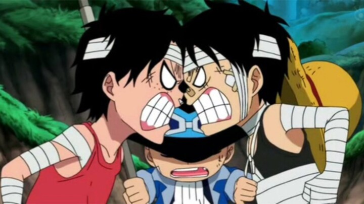 #onepiece Luffy và Ace gặp lại nhau