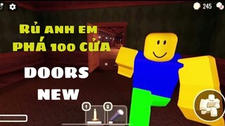 Rủ rê anh em để phá đảo 100 cửa trong  DOORS mới