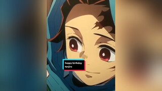 belated happy bday to dis boy (july 14) tanjiro kamado demonslayer kimetsunoyaiba anime animeedit e