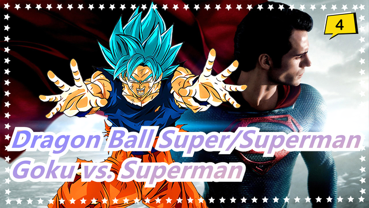 [Dragon Ball Super/Superman] Super Saiyan Blue Goku vs. Superman_4