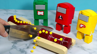 ท่ามกลางเรา LEGO MOVIE 1 - ถ้าทุกอย่างคืออาหาร Stop Motion Cooking & แอนิเมชั่น ASMR 4K