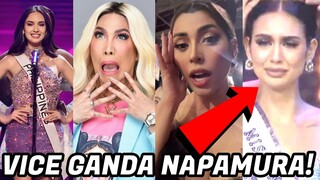 REAKSYON NI VICE GANDA AT MJ LASTIMOSA SA PAGKATALO NI CELESTE CORTESI MISS UNIVERSE 2022 CORONATION