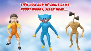 Tiến hóa búp bê Squit Game, Huggy Wuggy, Siren Head | GHTG Truyện