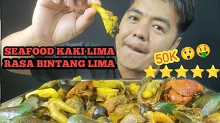 SEAFOOD KAKI LIMA RASA BINTANG LIMA - 50 RIBU DAPAT PORSI LENGKAP DAN BANYAK 🔥