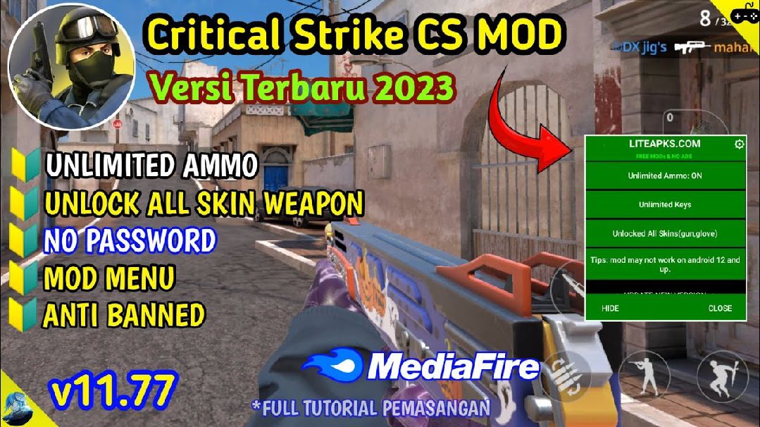 Critical Strike CS MOD MENU v11.77 - Terbaru 2023!! - BiliBili