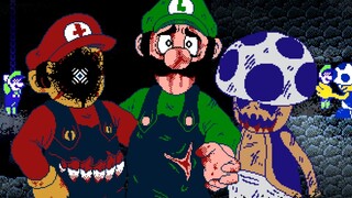 SCARY MARIO.EXE GAME WERE LUIGI WILL SUFFER! - CRUCIS MORTEM