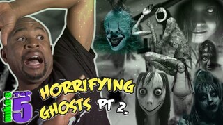 5 Ghosts Videos That Will SCARE the HECK Out of You PT 2. REACTION!