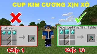 VHBOY THỬ THÁCH CHẾ TẠO NHỮNG MÓN ĐỒ SIÊU XỊN XÒ BẰNG KIM CƯƠNG || TRONG MINECRAFT