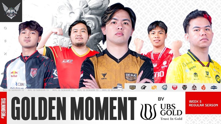Golden Moment week 5 presented by UBS Gold #mplids13