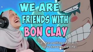 Friendship Of Bon Clay and The Strawhats 🔴 One Piece Reaction Episode 91 & 92