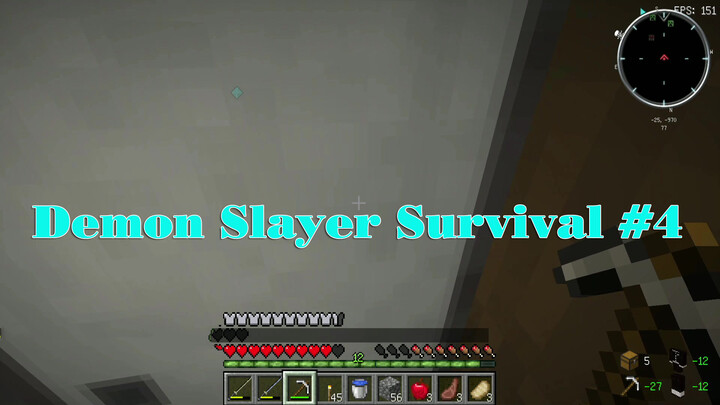 Demon Slayer Survival 4: Large ancient building generated naturally