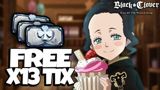 *NEW* EVENT WITH TICKETS, REWARDS & FREE MULTI FOR NO. 1 DOWNLOAD! - Black Clover Mobile