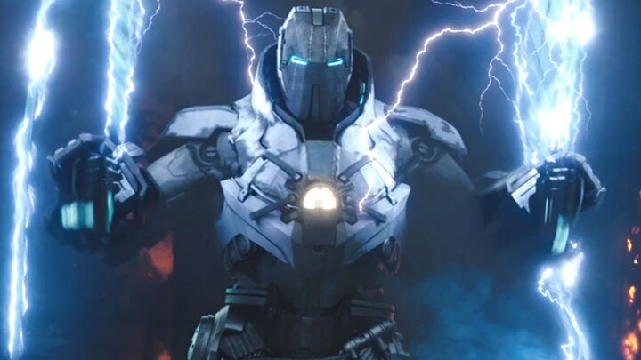 The young man is determined to avenge his father and develops a mechanical armor. The electric whip 