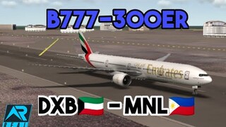 RFS | EMIRATES B777-300ER | Dubai 🇦🇪 - Manila 🇵🇭 | Real Flight simulator | Highlights {8H18M}