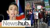 'Hurled human faeces at cops': Behaviour at NZ anti-mandate protest hits new low | Newshub