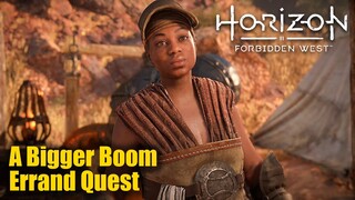 A Bigger Boom | Errand Quest - Horizon Forbidden West