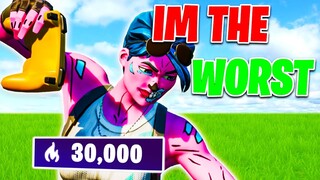 My FIRST WIN of Season 4 on CONTROLLER **(Fortnite Arena)**